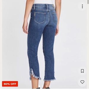 Paige Hoxton Straight Ankle Jeans